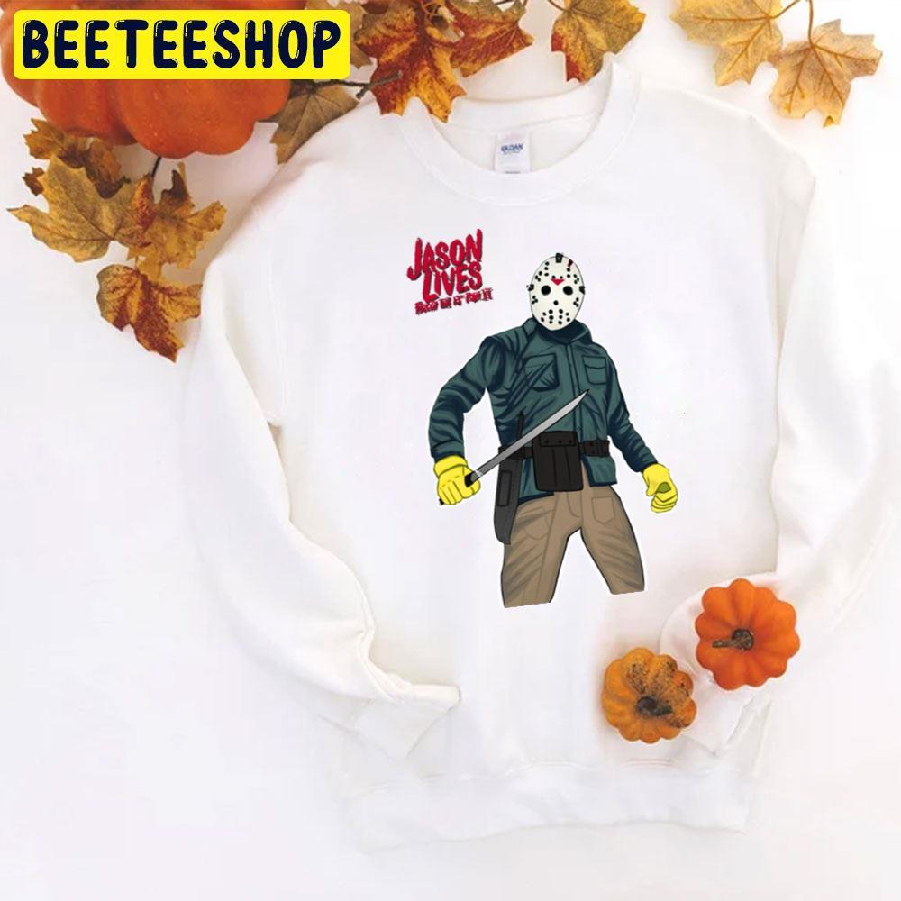 Lives Jason Voorhees Halloween Beeteeshop Trending Unisex T-Shirt Lives Jason Voorhees Halloween Beeteeshop Trending Unisex T-Shirt