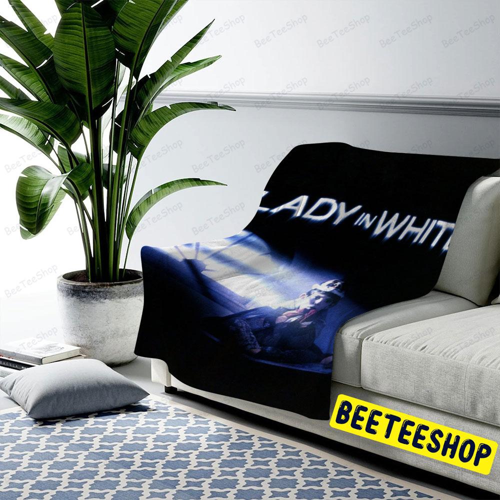 Logo Movie Lady In White Halloween Beeteeshop US Cozy Blanket Logo Movie Lady In White Halloween Beeteeshop US Cozy Blanket