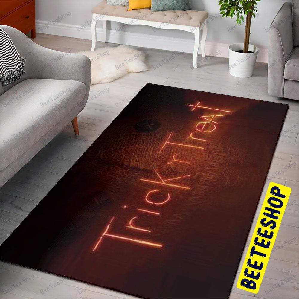 Logo Movie Trick 'R Treat Halloween Beeteeshop Rug Rectangle Logo Movie Trick 'R Treat Halloween Beeteeshop Rug Rectangle