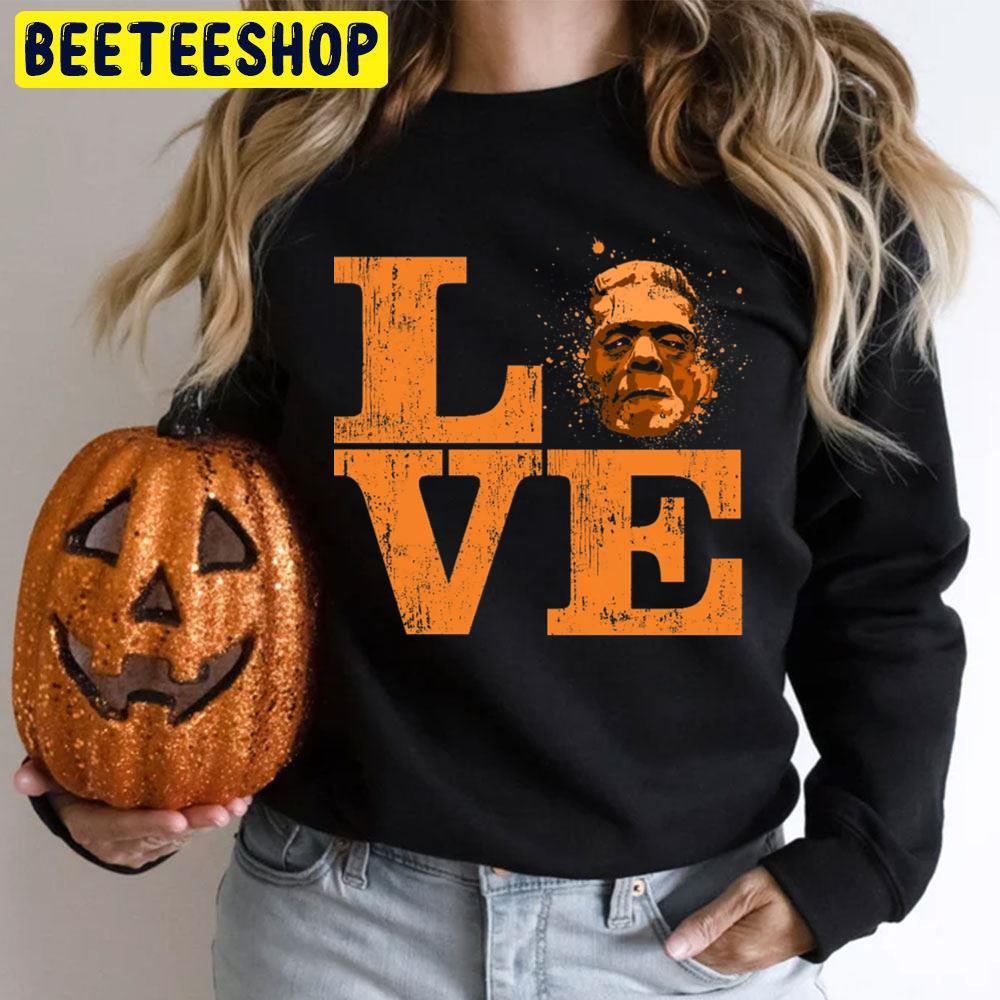 Love Halloween Frankenstein Beeteeshop Trending Unisex T-Shirt Love Halloween Frankenstein Beeteeshop Trending Unisex T-Shirt