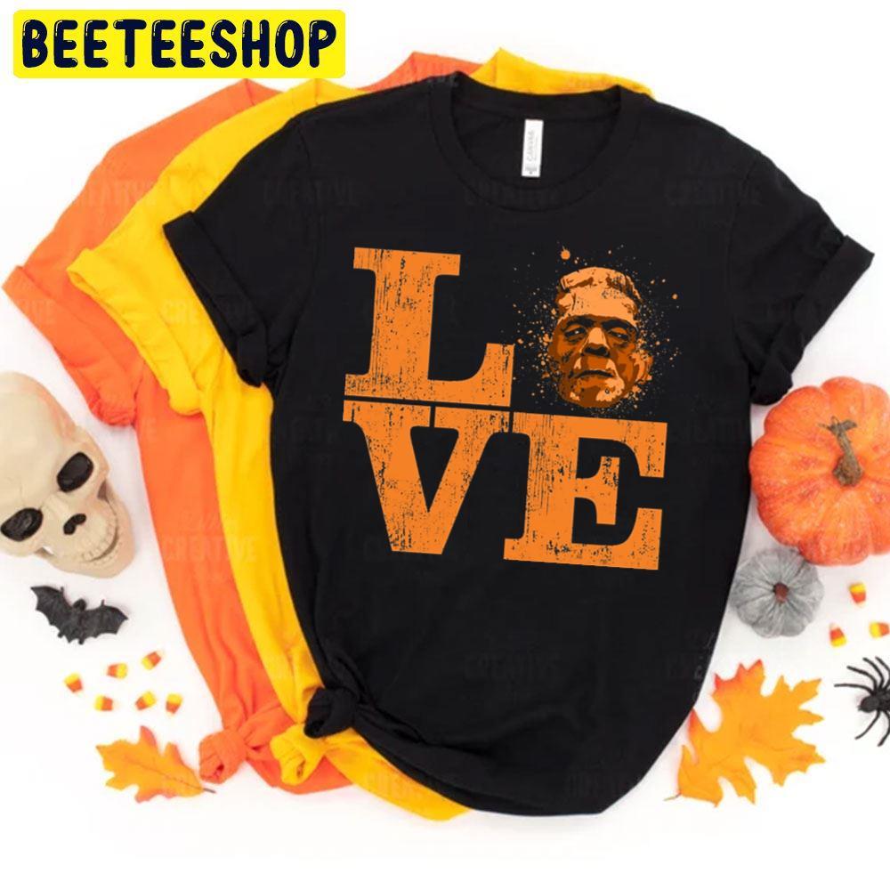 Love Halloween Frankenstein Beeteeshop Trending Unisex T-Shirt Love Halloween Frankenstein Beeteeshop Trending Unisex T-Shirt