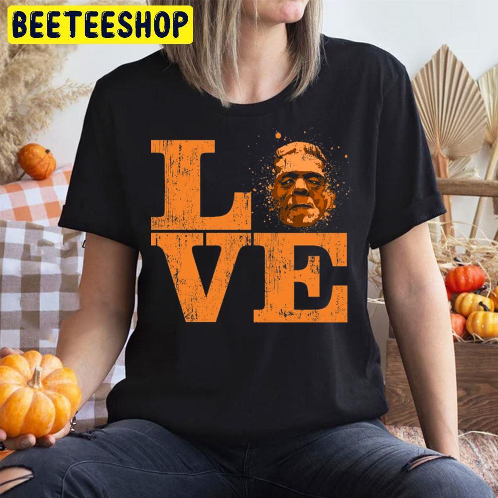 Love Halloween Frankenstein Beeteeshop Trending Unisex T-Shirt Love Halloween Frankenstein Beeteeshop Trending Unisex T-Shirt
