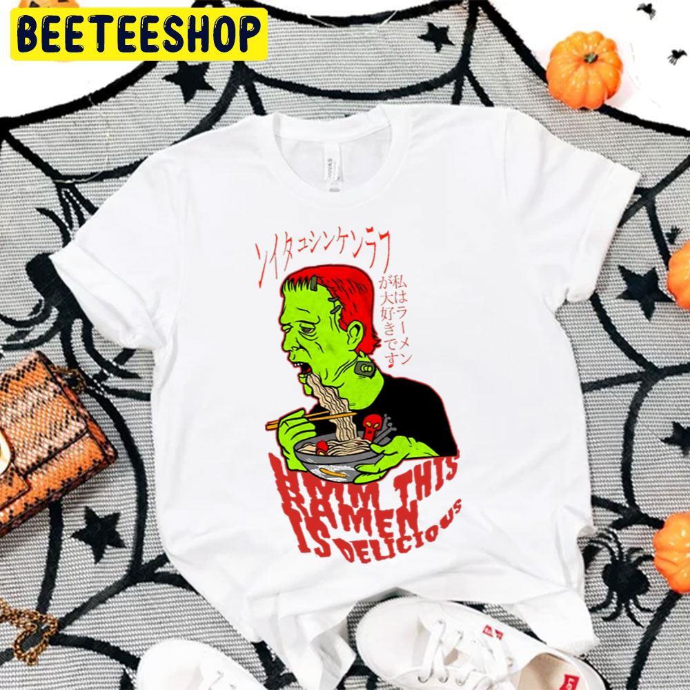 Love Ramen Frankenstein Halloween Beeteeshop Trending Unisex T-Shirt Love Ramen Frankenstein Halloween Beeteeshop Trending Unisex T-Shirt