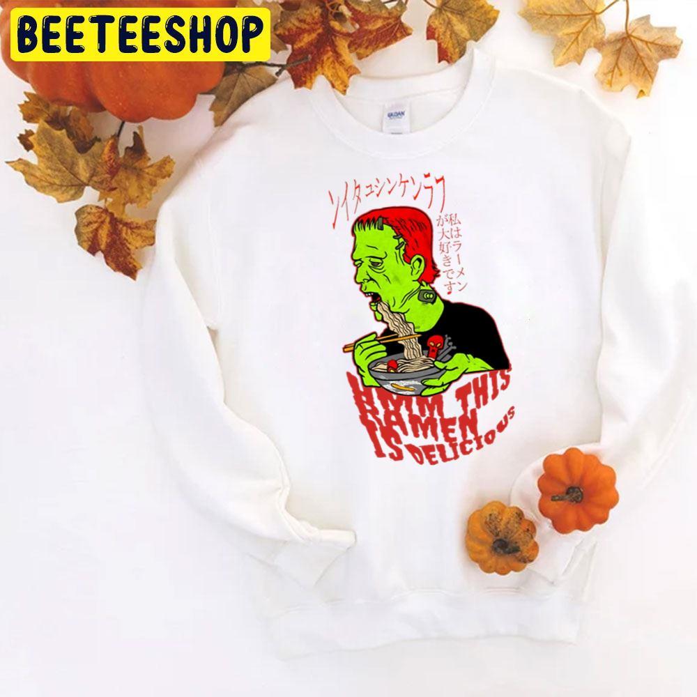 Love Ramen Frankenstein Halloween Beeteeshop Trending Unisex T-Shirt Love Ramen Frankenstein Halloween Beeteeshop Trending Unisex T-Shirt