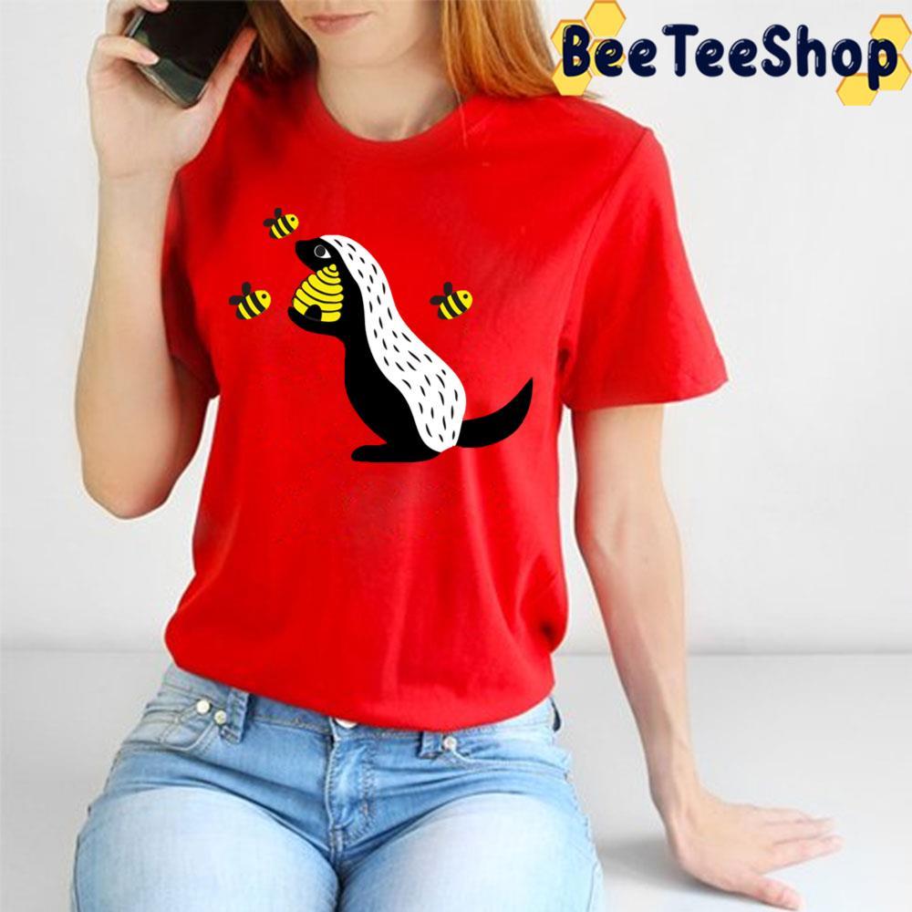 Loves Honey Honey Badger Beeteeshop Trending Unisex T-Shirt Loves Honey Honey Badger Beeteeshop Trending Unisex T-Shirt