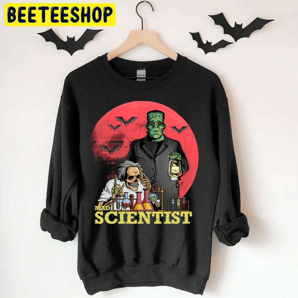 Mad Scientist Frankenstein Halloween Beeteeshop Trending Unisex T-Shirt Mad Scientist Frankenstein Halloween Beeteeshop Trending Unisex T-Shirt