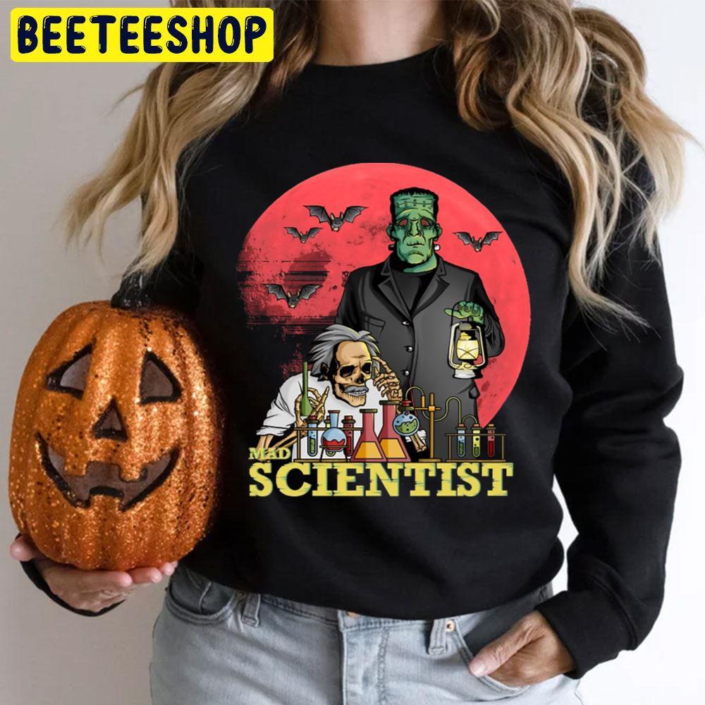 Mad Scientist Frankenstein Halloween Beeteeshop Trending Unisex T-Shirt Mad Scientist Frankenstein Halloween Beeteeshop Trending Unisex T-Shirt