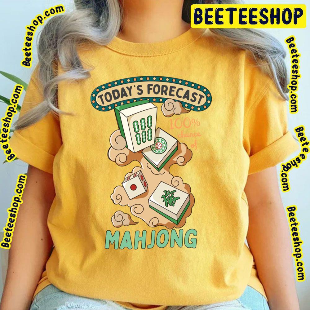 Mahjong Tiles And Clouds Therapy Game Beeteeshop Trending Unisex T-Shirt Mahjong Tiles And Clouds Therapy Game Beeteeshop Trending Unisex T-Shirt