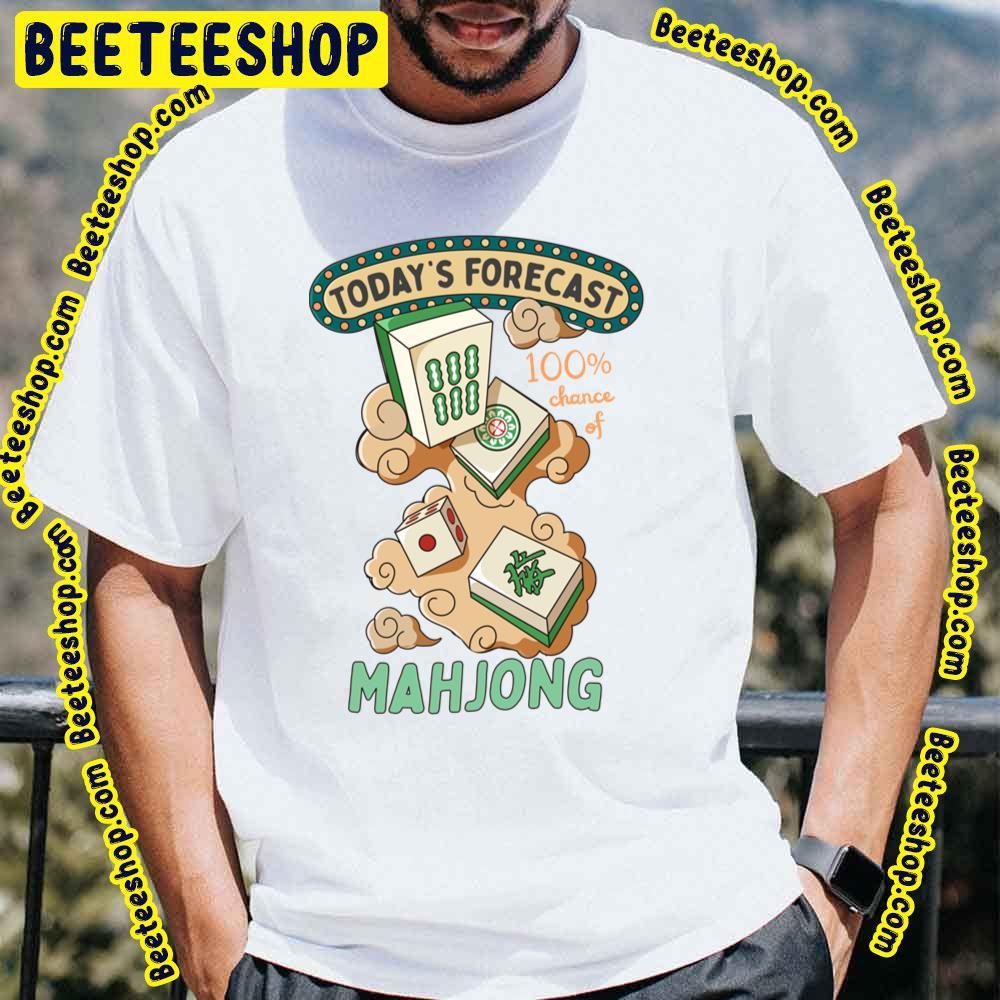 Mahjong Tiles And Clouds Therapy Game Beeteeshop Trending Unisex T-Shirt Mahjong Tiles And Clouds Therapy Game Beeteeshop Trending Unisex T-Shirt