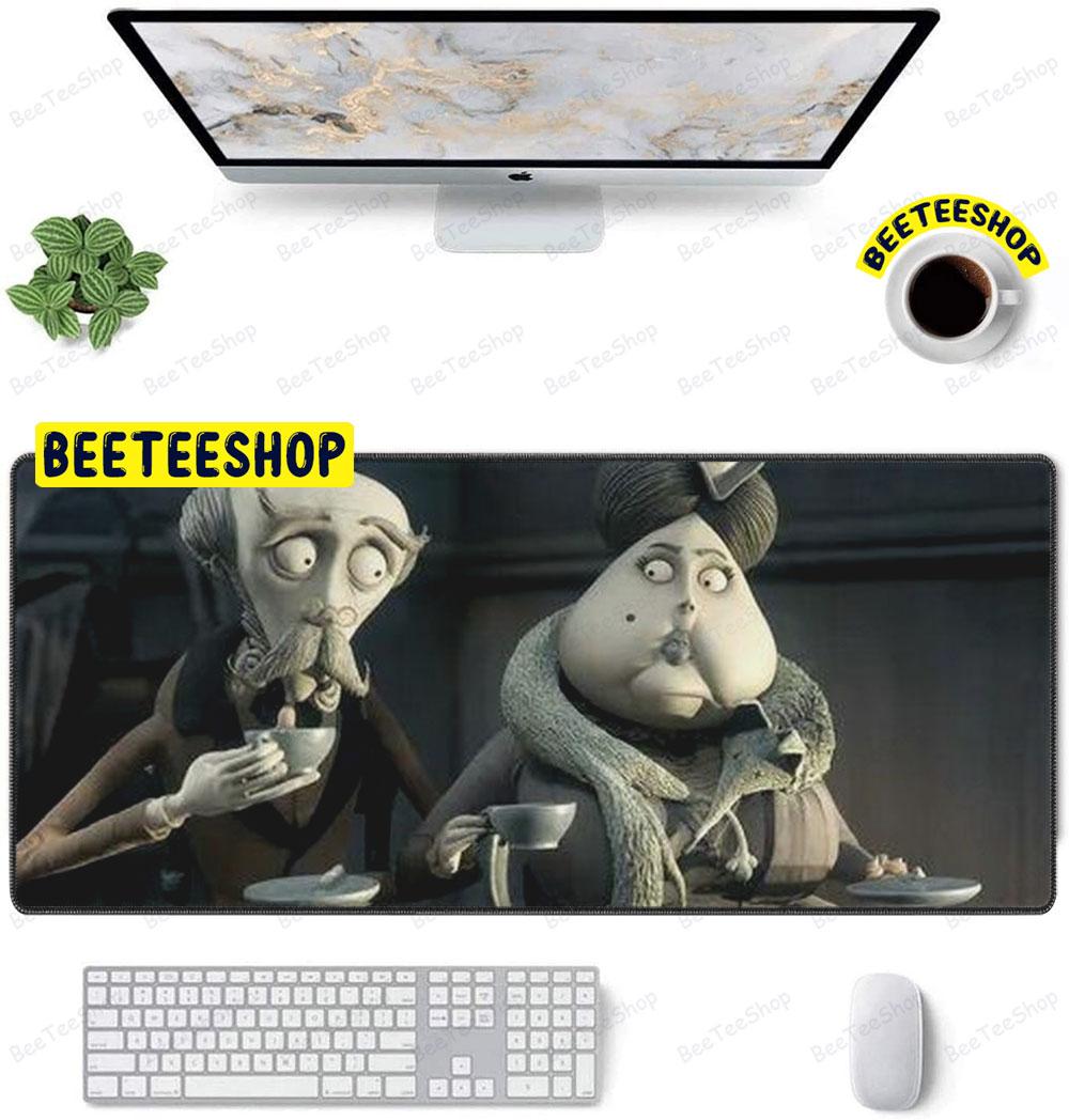 Maudeline Everglot And Mayhew Corpse Bride Halloween Beeteeshop Mouse Pad Maudeline Everglot And Mayhew Corpse Bride Halloween Beeteeshop Mouse Pad