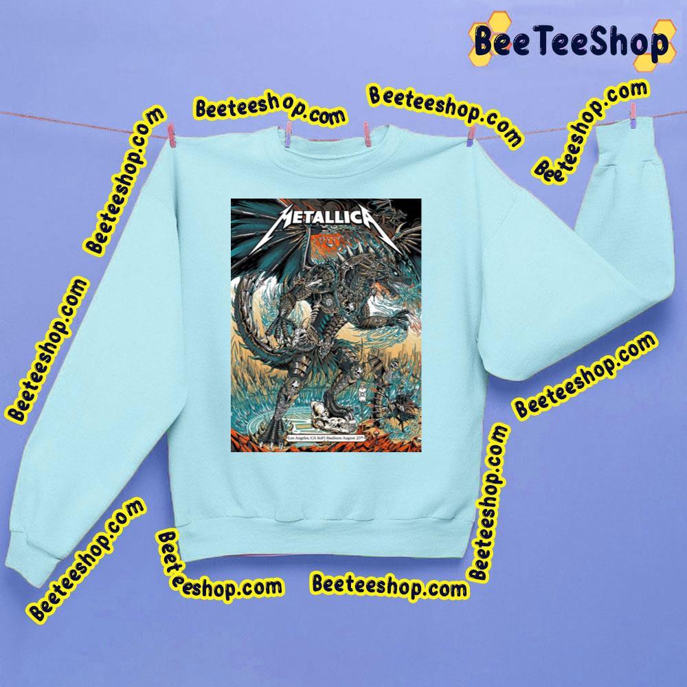 Metal Los Angeles Ca Sofi Stadium August 25th 2023 Beeteeshop Trending Unisex Sweatshirt Metal Los Angeles Ca Sofi Stadium August 25th 2023 Beeteeshop Trending Unisex Sweatshirt