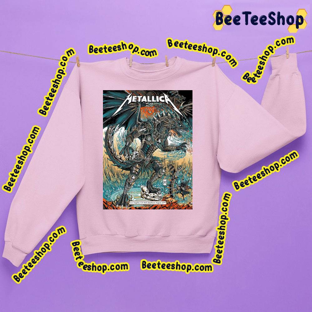 Metal Los Angeles Ca Sofi Stadium August 25th 2023 Beeteeshop Trending Unisex Sweatshirt Metal Los Angeles Ca Sofi Stadium August 25th 2023 Beeteeshop Trending Unisex Sweatshirt