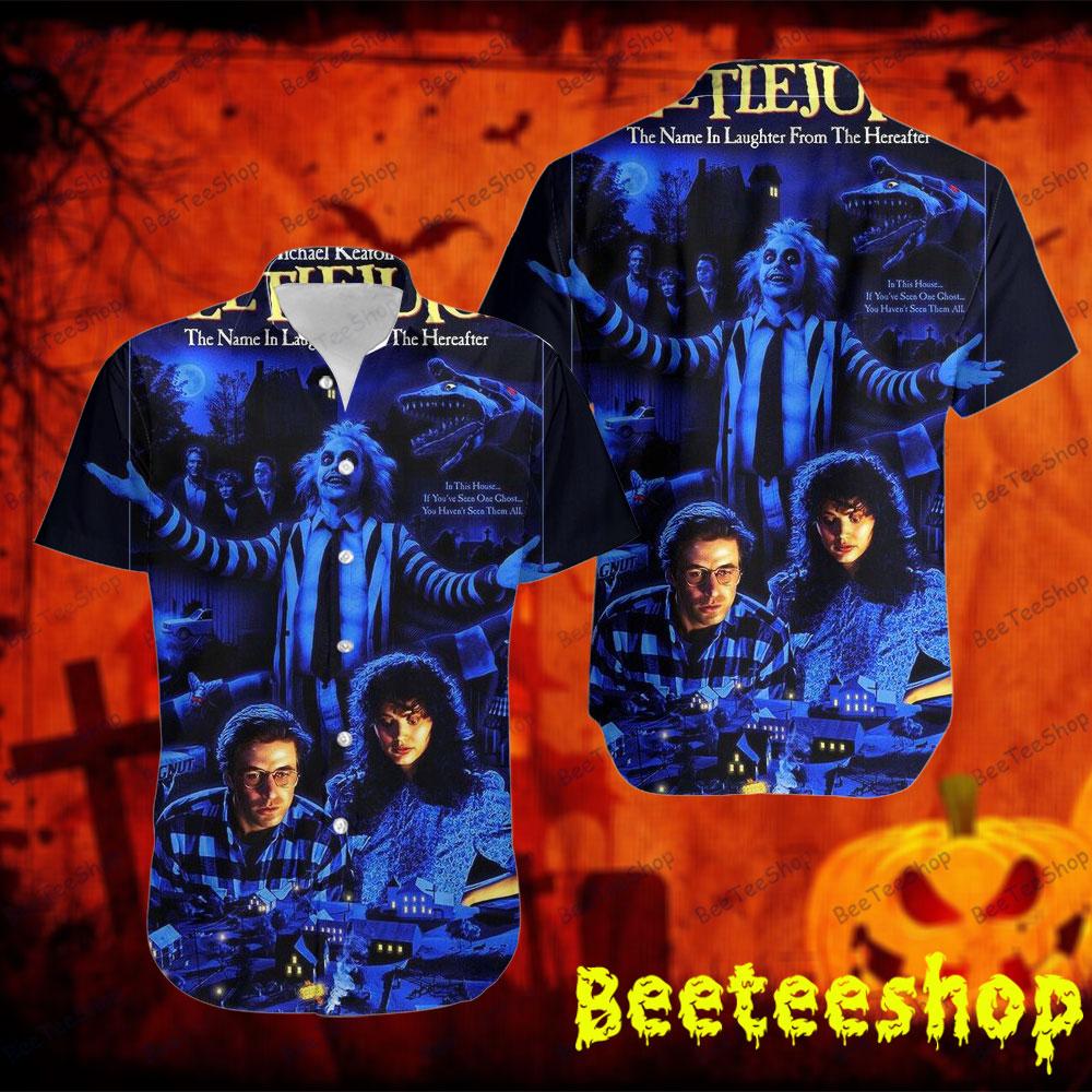 Michael Keaton Is Beetlejuice Halloween Beeteeshop Hawaii Shirt Michael Keaton Is Beetlejuice Halloween Beeteeshop Hawaii Shirt