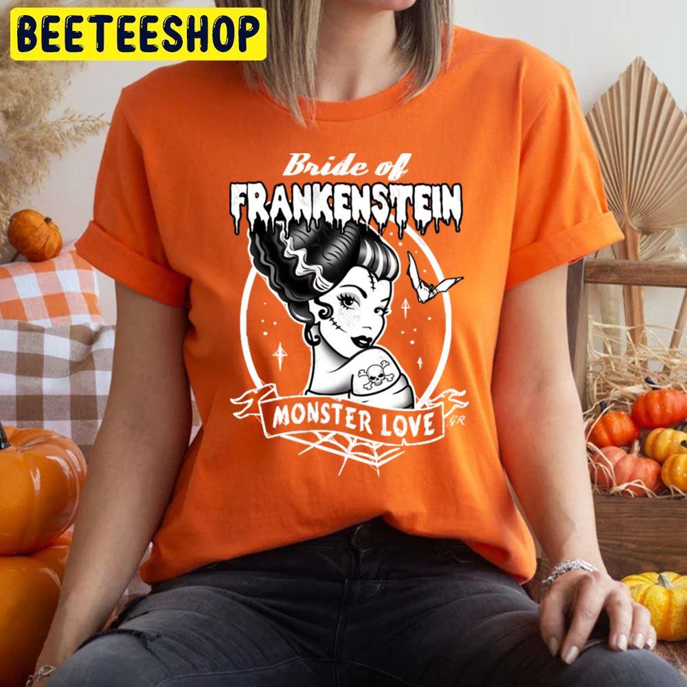 Monster Love Frankenstein Halloween Beeteeshop Trending Unisex T-Shirt Monster Love Frankenstein Halloween Beeteeshop Trending Unisex T-Shirt