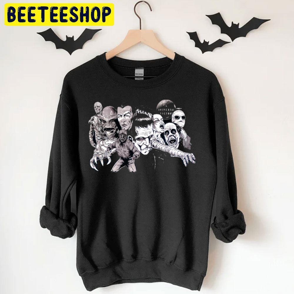 Monsters Frankenstein Halloween Beeteeshop Trending Unisex T-Shirt Monsters Frankenstein Halloween Beeteeshop Trending Unisex T-Shirt