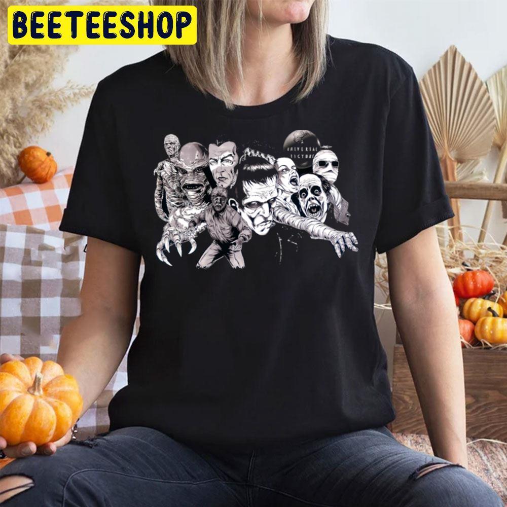 Monsters Frankenstein Halloween Beeteeshop Trending Unisex T-Shirt Monsters Frankenstein Halloween Beeteeshop Trending Unisex T-Shirt