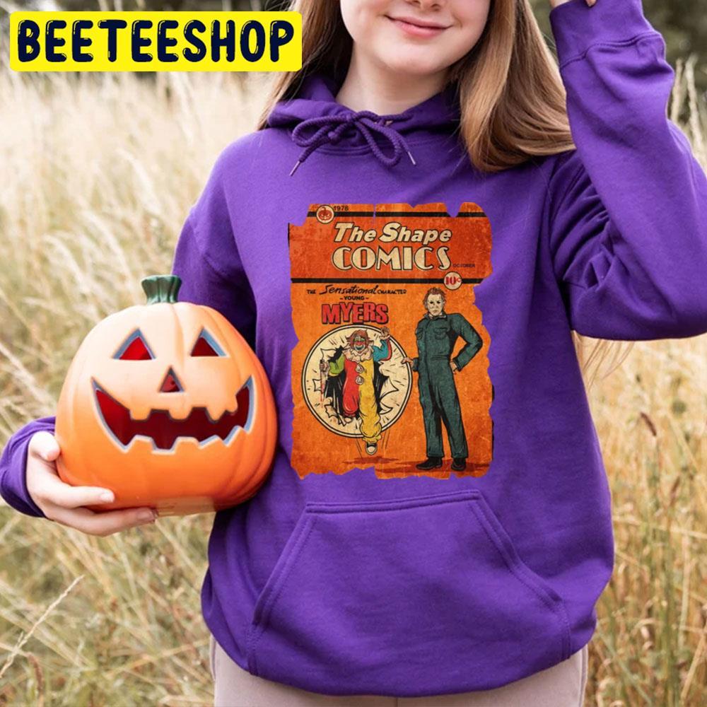 Myers The Shape Michael Myers Halloween Beeteeshop Trending Unisex T-Shirt Myers The Shape Michael Myers Halloween Beeteeshop Trending Unisex T-Shirt