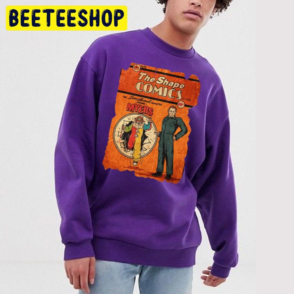 Myers The Shape Michael Myers Halloween Beeteeshop Trending Unisex T-Shirt Myers The Shape Michael Myers Halloween Beeteeshop Trending Unisex T-Shirt