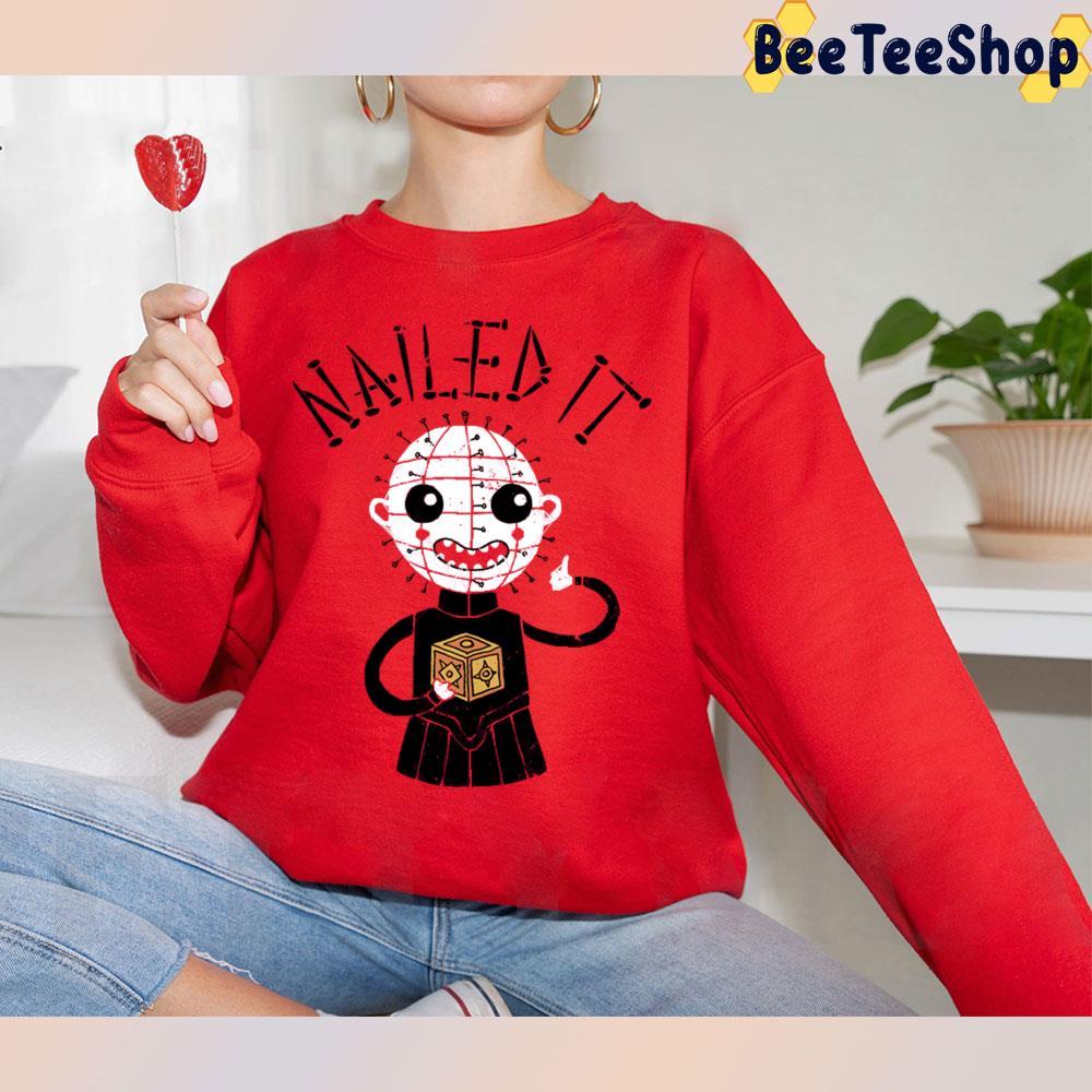 Nailed It Pinhead Halloween Beeteeshop Trending Unisex T-Shirt Nailed It Pinhead Halloween Beeteeshop Trending Unisex T-Shirt