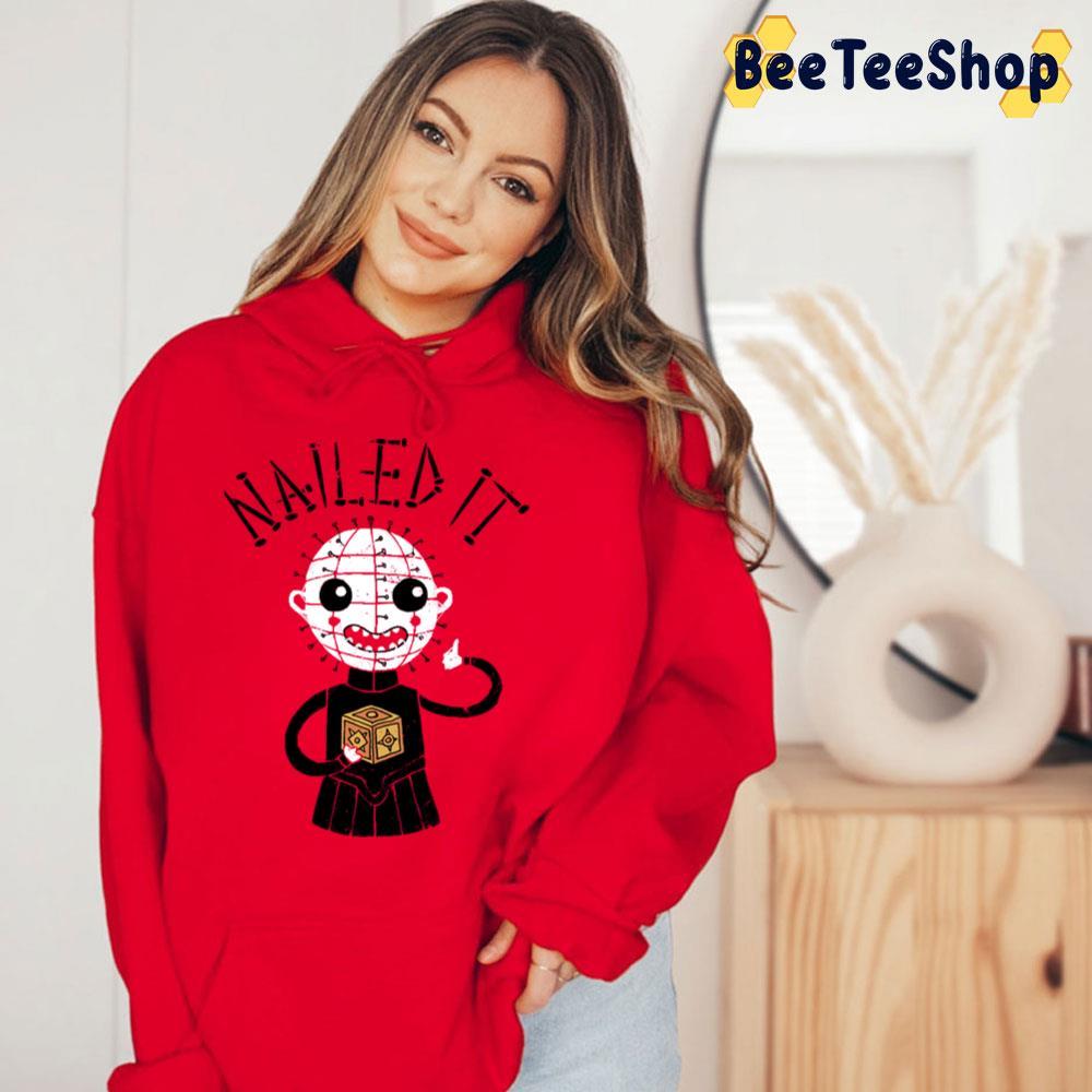 Nailed It Pinhead Halloween Beeteeshop Trending Unisex T-Shirt Nailed It Pinhead Halloween Beeteeshop Trending Unisex T-Shirt