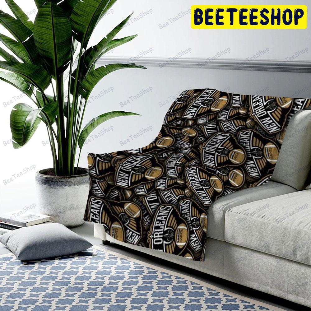 New Orleans Saints 22 American Sports Teams Beeteeshop US Cozy Blanket New Orleans Saints 22 American Sports Teams Beeteeshop US Cozy Blanket