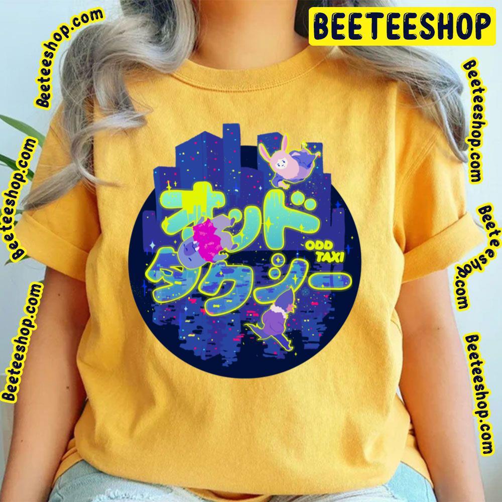 Night In Tokyo Odd Taxi Beeteeshop Trending Unisex T-Shirt Night In Tokyo Odd Taxi Beeteeshop Trending Unisex T-Shirt