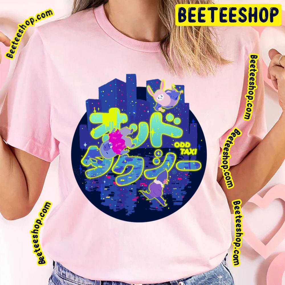 Night In Tokyo Odd Taxi Beeteeshop Trending Unisex T-Shirt Night In Tokyo Odd Taxi Beeteeshop Trending Unisex T-Shirt