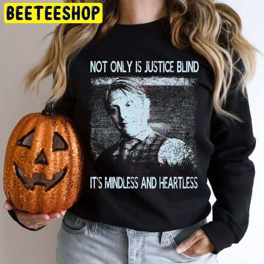 Not Only Is Justice Blind Hannibal Lecter Halloween Beeteeshop Trending Unisex T-Shirt Not Only Is Justice Blind Hannibal Lecter Halloween Beeteeshop Trending Unisex T-Shirt