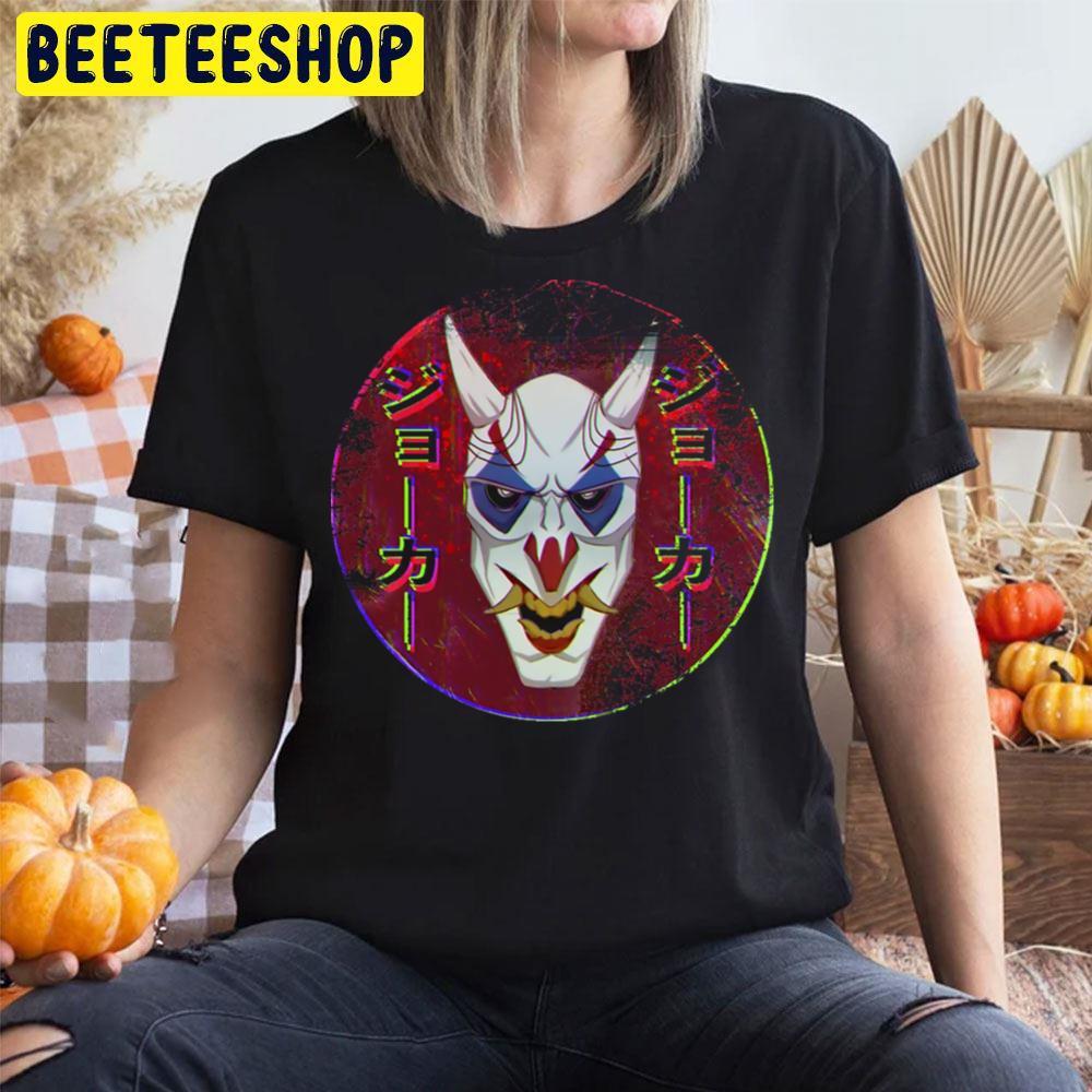 Oni Mask Joker Halloween Beeteeshop Unisex T-Shirt Oni Mask Joker Halloween Beeteeshop Unisex T-Shirt