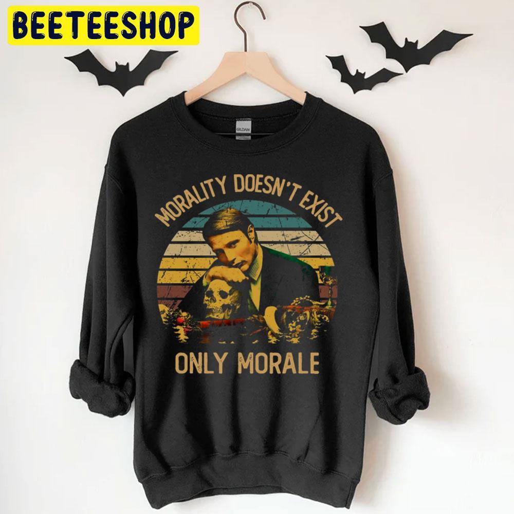 Only Morale Hannibal Lecter Halloween Beeteeshop Trending Unisex T-Shirt Only Morale Hannibal Lecter Halloween Beeteeshop Trending Unisex T-Shirt