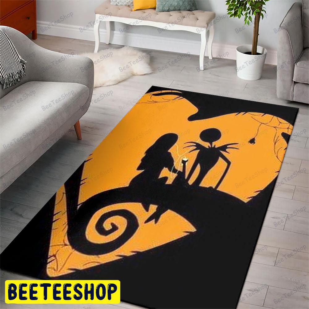 Orange Heart The Nightmare Before Christmas Halloween Beeteeshop Rug Rectangle Orange Heart The Nightmare Before Christmas Halloween Beeteeshop Rug Rectangle