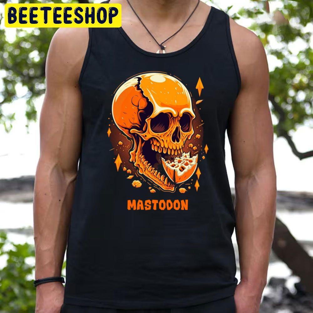 Orange Skull Mastodon Beeteeshop Trending Unisex T-Shirt Orange Skull Mastodon Beeteeshop Trending Unisex T-Shirt