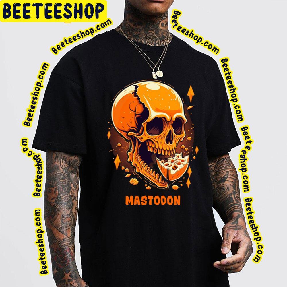 Orange Skull Mastodon Beeteeshop Trending Unisex T-Shirt Orange Skull Mastodon Beeteeshop Trending Unisex T-Shirt