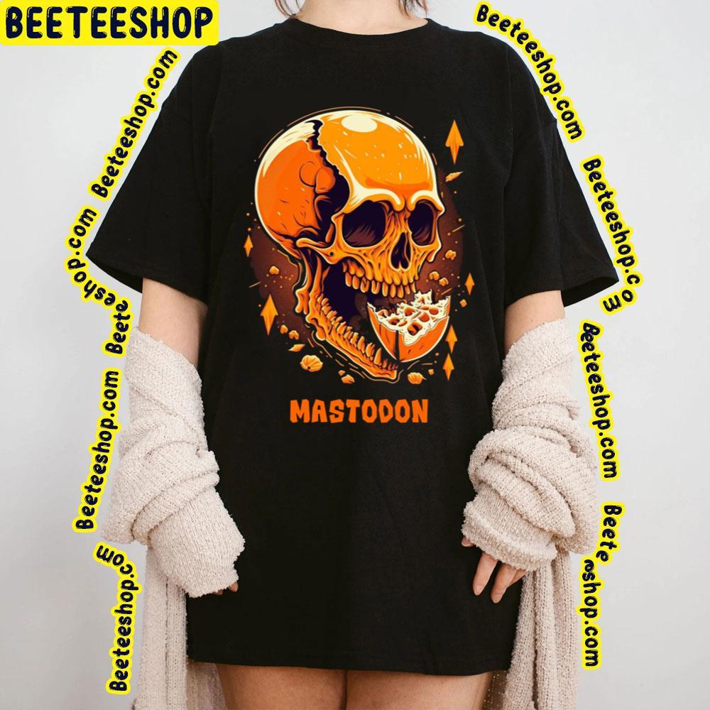 Orange Skull Mastodon Beeteeshop Trending Unisex T-Shirt Orange Skull Mastodon Beeteeshop Trending Unisex T-Shirt