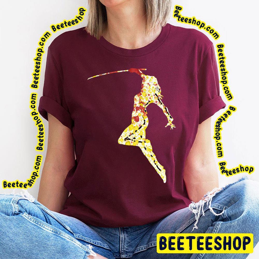 Paint Spatter Kiddo Samurai Beeteeshop Trending Unisex T-Shirt Paint Spatter Kiddo Samurai Beeteeshop Trending Unisex T-Shirt