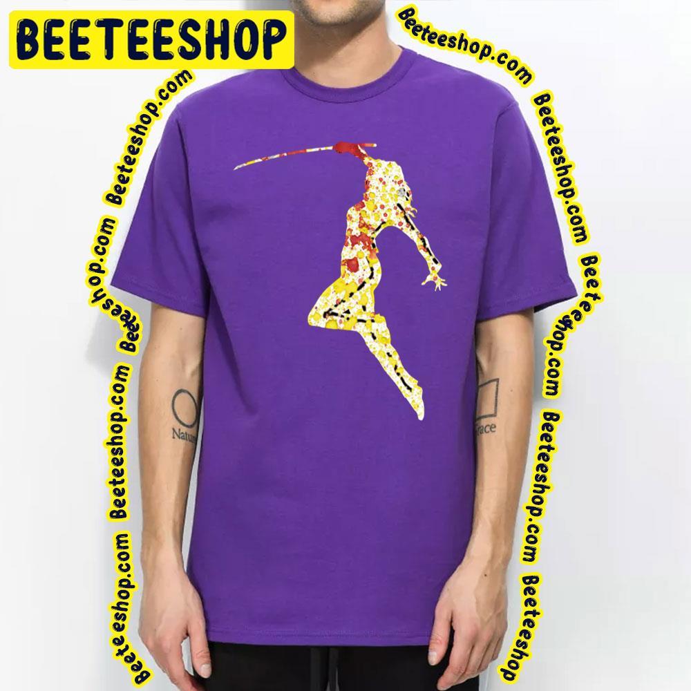 Paint Spatter Kiddo Samurai Beeteeshop Trending Unisex T-Shirt Paint Spatter Kiddo Samurai Beeteeshop Trending Unisex T-Shirt