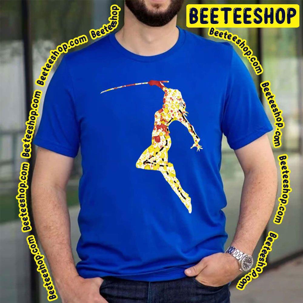 Paint Spatter Kiddo Samurai Beeteeshop Trending Unisex T-Shirt Paint Spatter Kiddo Samurai Beeteeshop Trending Unisex T-Shirt