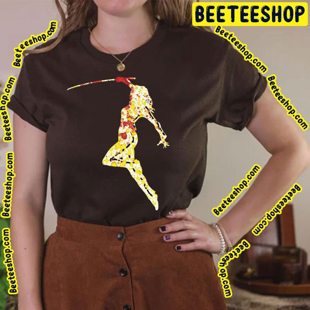 Paint Spatter Kiddo Samurai Beeteeshop Trending Unisex T-Shirt Paint Spatter Kiddo Samurai Beeteeshop Trending Unisex T-Shirt