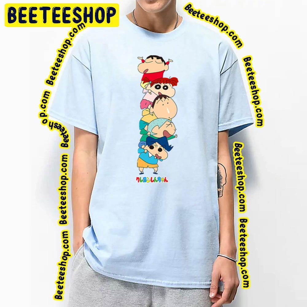 Piggyback Kasukabe Crayon Shin Chan Beeteeshop Trending Unisex T-Shirt Piggyback Kasukabe Crayon Shin Chan Beeteeshop Trending Unisex T-Shirt
