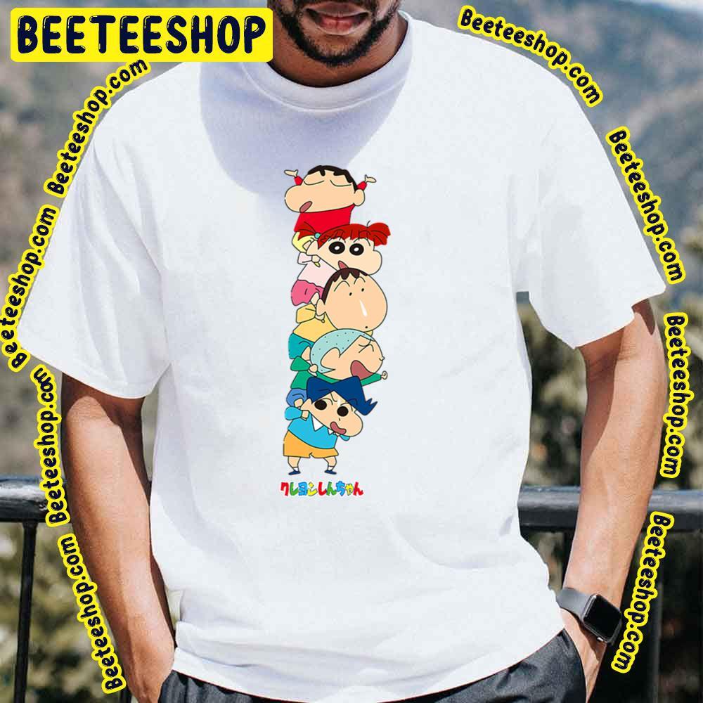 Piggyback Kasukabe Crayon Shin Chan Beeteeshop Trending Unisex T-Shirt Piggyback Kasukabe Crayon Shin Chan Beeteeshop Trending Unisex T-Shirt