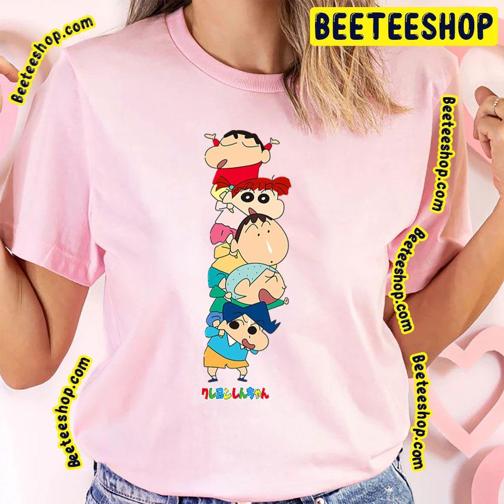Piggyback Kasukabe Crayon Shin Chan Beeteeshop Trending Unisex T-Shirt Piggyback Kasukabe Crayon Shin Chan Beeteeshop Trending Unisex T-Shirt