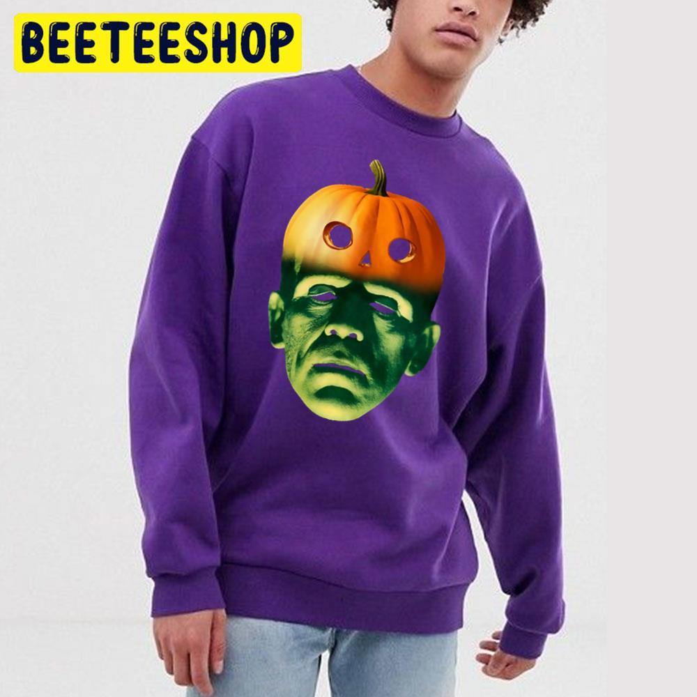 Pumpkin Heart Frankenstein Halloween Beeteeshop Trending Unisex T-Shirt Pumpkin Heart Frankenstein Halloween Beeteeshop Trending Unisex T-Shirt