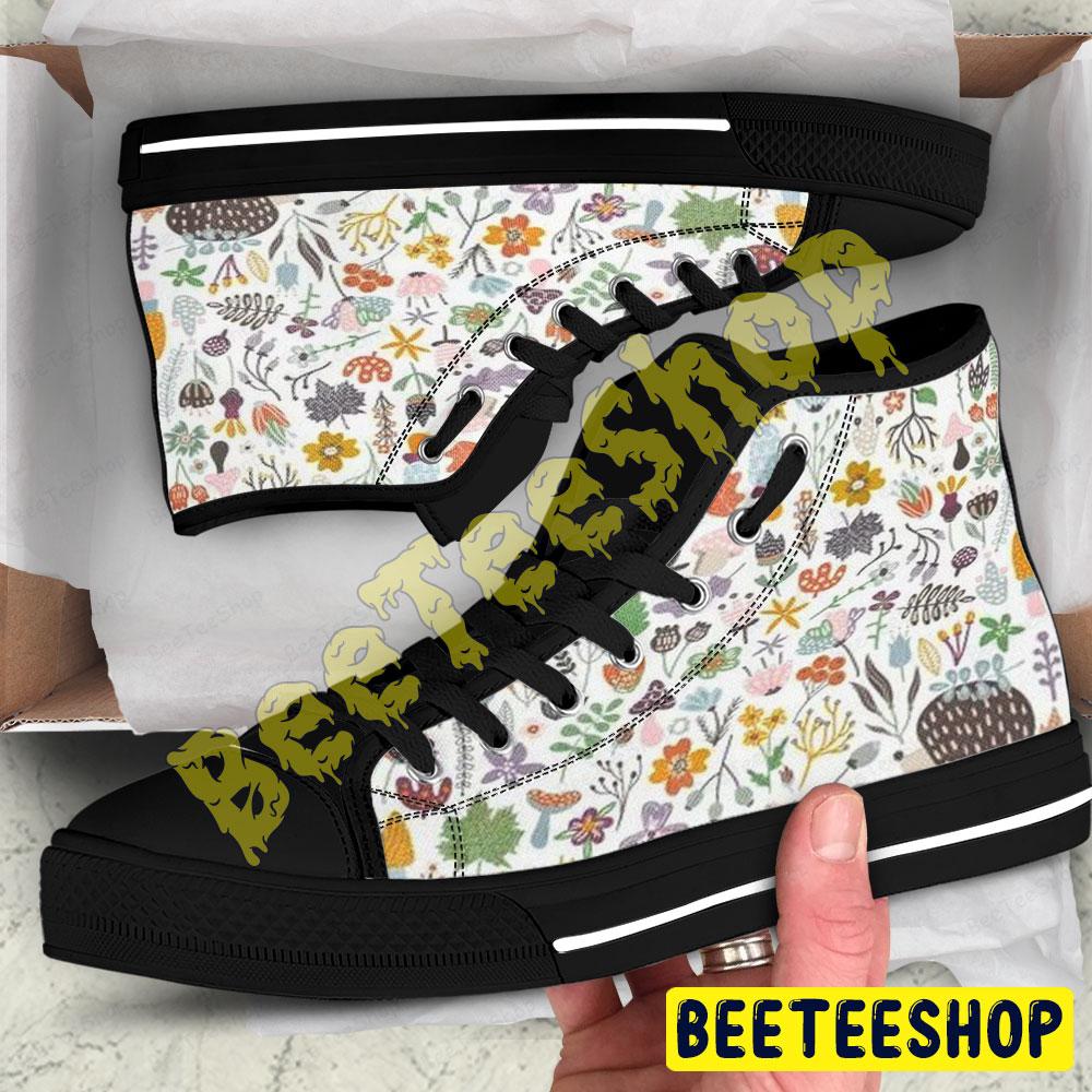 Pumpkins Halloween Pattern 398 Beeteeshop Adults High Top Canvas Shoes Pumpkins Halloween Pattern 398 Beeteeshop Adults High Top Canvas Shoes