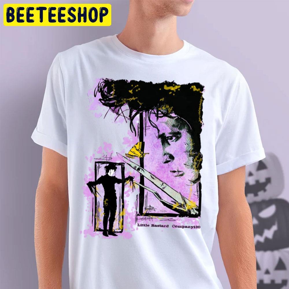 Purple Art Edward Scissorhands Movie Halloween Beeteeshop Trending Unisex T-Shirt Purple Art Edward Scissorhands Movie Halloween Beeteeshop Trending Unisex T-Shirt
