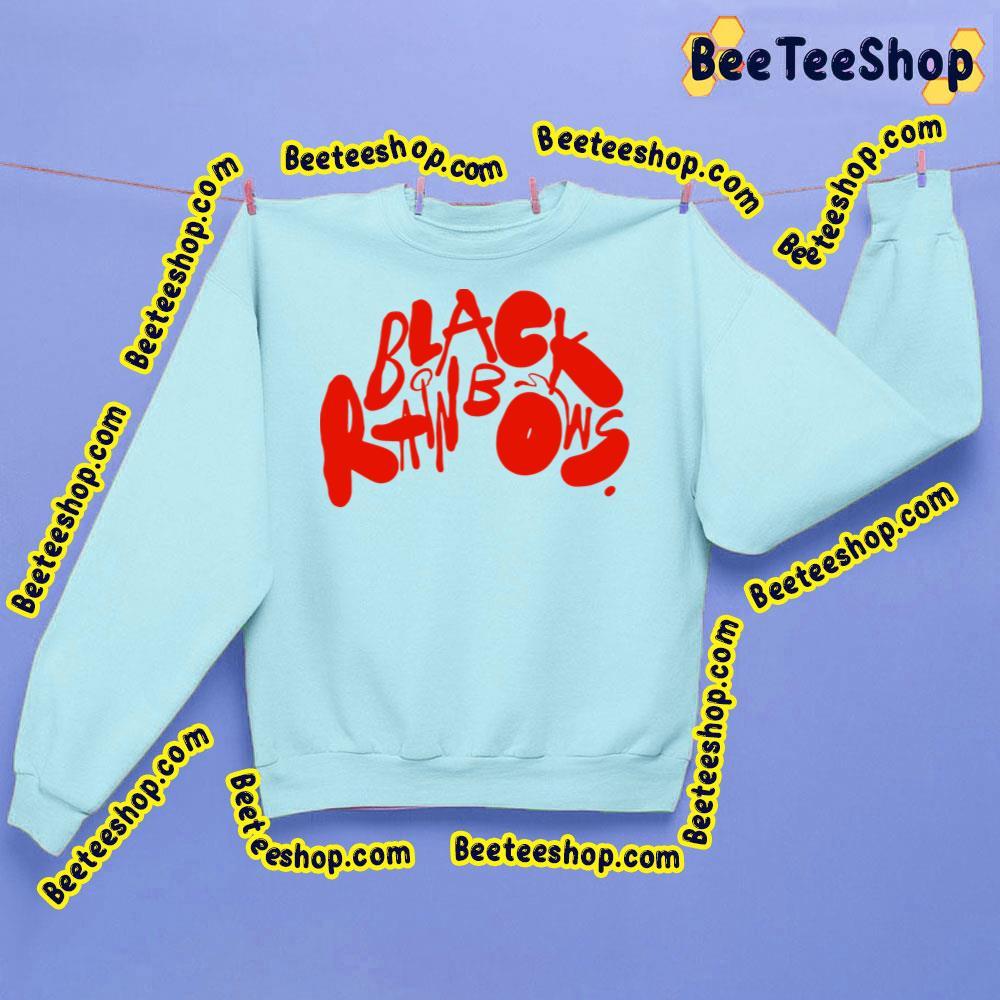 Red Art Black Rainbows Beeteeshop Trending Unisex Sweatshirt Red Art Black Rainbows Beeteeshop Trending Unisex Sweatshirt