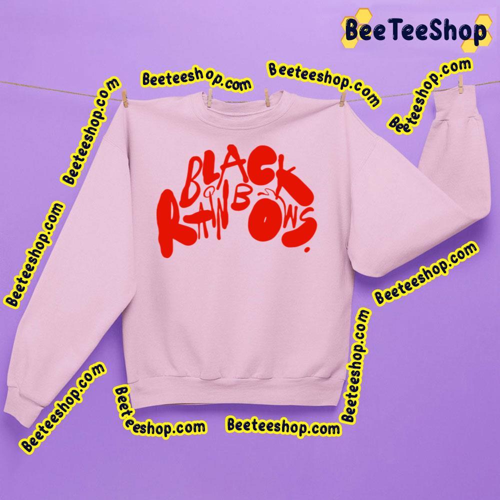 Red Art Black Rainbows Beeteeshop Trending Unisex Sweatshirt Red Art Black Rainbows Beeteeshop Trending Unisex Sweatshirt