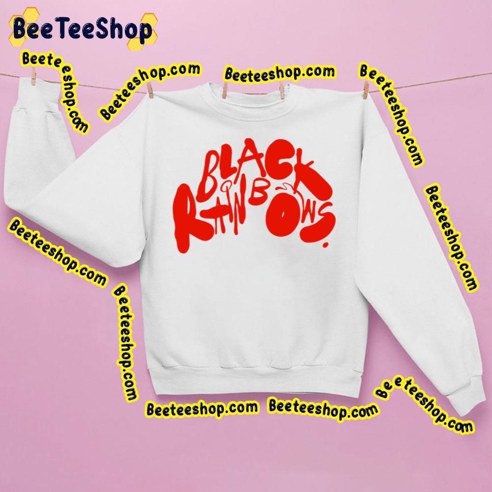 Red Art Black Rainbows Beeteeshop Trending Unisex Sweatshirt Red Art Black Rainbows Beeteeshop Trending Unisex Sweatshirt