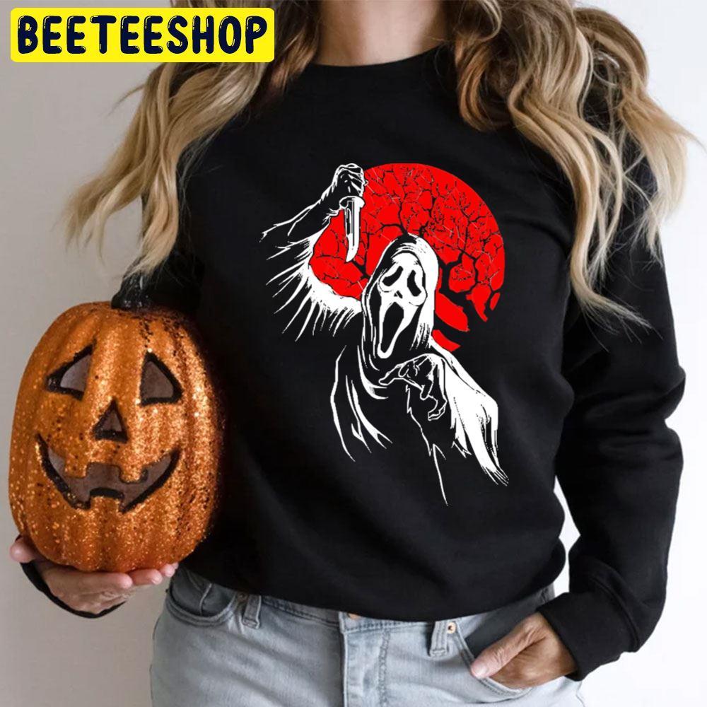 Red Ghostface Scream Halloween Beeteeshop Trending Unisex T-Shirt Red Ghostface Scream Halloween Beeteeshop Trending Unisex T-Shirt