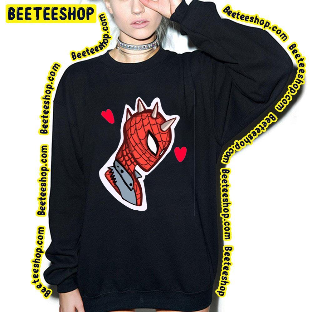 Red Heart Spiderverse Movie Beeteeshop Trending Unisex T-Shirt Red Heart Spiderverse Movie Beeteeshop Trending Unisex T-Shirt