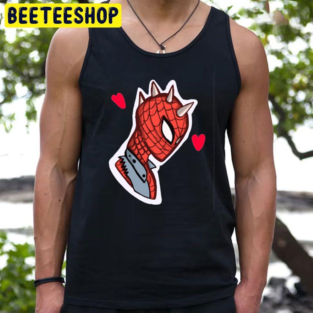 Red Heart Spiderverse Movie Beeteeshop Trending Unisex T-Shirt Red Heart Spiderverse Movie Beeteeshop Trending Unisex T-Shirt
